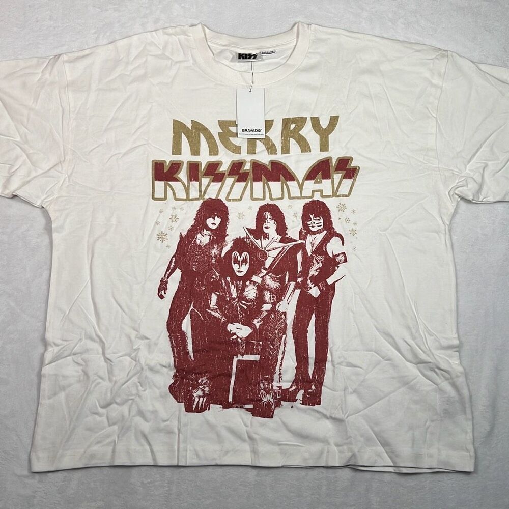 Kiss oversized‎ band merch t-shirt-NWT-L/XL